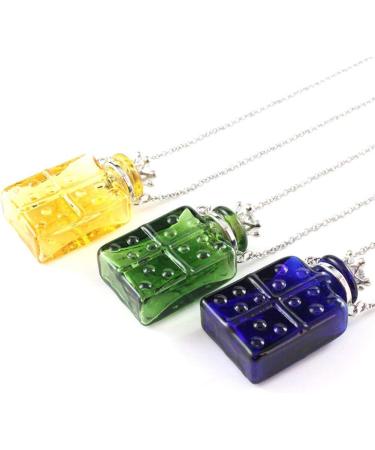 Buy 1PC Essential Oil Bottle Pendant Necklace | Perfume Diffuser Jewelry for Women - Unique Gifts - Buy Online on GoSupps.com