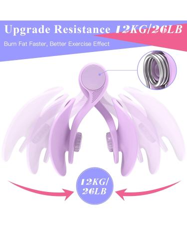 Spopal Pelvic Floor Strengthener with 5 Resistance Bands - Kegel Devices for Women & Men - Postpartum Rehabilitation and Beautiful Buttocks Trainer (Purple) - Buy Online on GoSupps.com