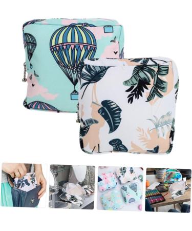 Healifty Women's Wallets 6 Pcs Napkin Storage Bag Set - Small Bags for Travel Hygiene and Tampon Holder - Portable Period Pouch for Menstrual Pad - Miss Pad Bags included - Buy Online on GoSupps.com