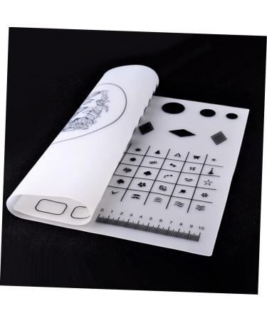 FRCOLOR Nail Art Stamping Mats Nail Art Transfer Tool Nail Stamp Plate Nail Decorations Accessories Nail Art Mat Decorating Tools Nail Tools Nail Polish Practice Pad Nail Supplies Manicure 40.5*30.5cm As Shown - Buy Online on GoSupps.com