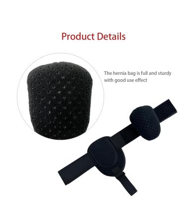 Nogsay Inguinal Hernia Belts for Men & Women | Adjustable & Flexible Pain Relief for Inguinal Hernia | Black - Buy Online on GoSupps.com