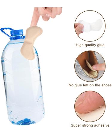 Premium Heel Pads - 4 Pairs Comfort Grips for Loose Shoes Cushions for Men & Women Stops Heel Slip & Blisters - Buy Online on GoSupps.com
