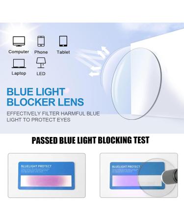 Shop ADEWU Cat Eye Glasses for Women - Chic White Blue Light Filter Frames | No Prescription Needed - Buy Online on GoSupps.com