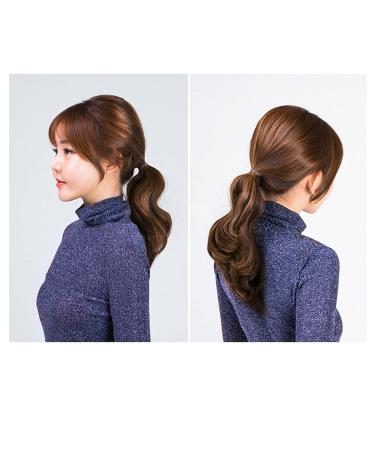 Invisible False Hair Clip Bun Base Bump Styling Tool - Light Brown - Buy Online on GoSupps.com