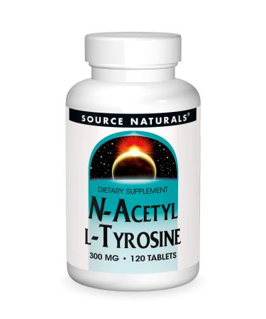 Source Naturals N-Acetyl L-Tyrosine 300 mg 120 Tablets