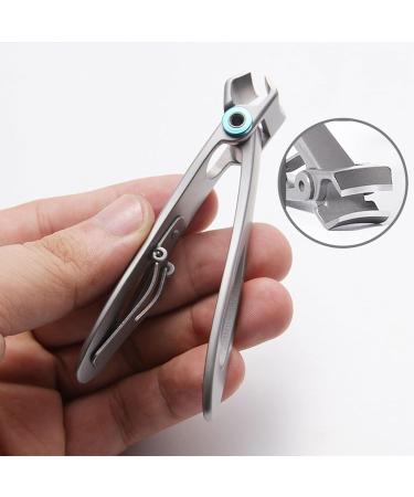 OUSIKA Nail Clippers Stainless Steel Nail Clippers Trimmer Manicure Nail Cutter Butterfly Pedicure Finger Toe Scissors Nail Clipper Big Size Nails Green - Buy Online on GoSupps.com