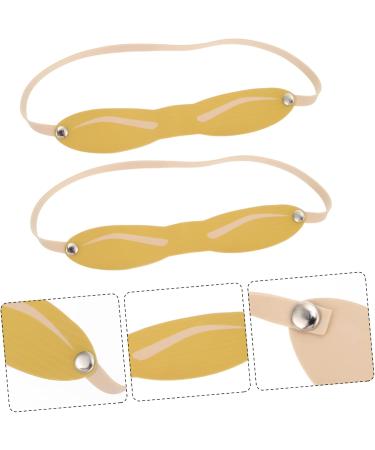 WOONEKY 10pcs Eyebrow Practice Skin Artificial Skin Waterproof Brow Pencil Eyebrow Fake Skin 22X3X0.2CM As Shown - Buy Online on GoSupps.com