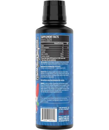 L-Carnitine 3000 Liquid | 3000 mg Carnitine Supplement | Zero Calorie Zero Sugar Keto Friendly for Men and Women Great Tasting| 31 Servings (Patriot Pop 16 fl. oz.) - Buy Online on GoSupps.com