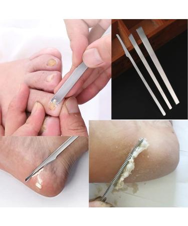 3PCS Stainless Steel Ingrown Toenail Pedicure Knife Set - Professional Foot Repair Tool Kit - Buy Online on GoSupps.com