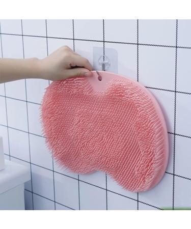 Shower Foot & Back Scrubber Mat | Anti-Slip Green Foot Muff Cleaner & Massage Device for Ultimate Bath Relaxation - Buy Online on GoSupps.com