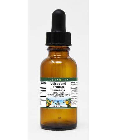 Jujube and Tribulus Terrestris Glycerite Liquid Extract (1:5) - Vanilla Flavored (1 oz ZIN: 523658) - Buy Online on GoSupps.com