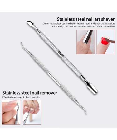 Professional 20-in-1 Pedicure Tool Set - Stainless Steel Foot Grater & Corn Removal for Clean Smooth Feet - Buy Online on GoSupps.com