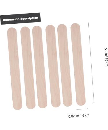 800 Pcs Minkissy Disposable Beauty Bar Spatula Set - Natural Birch Face Applicators for Salon & Home Use | International Shipping - Buy Online on GoSupps.com