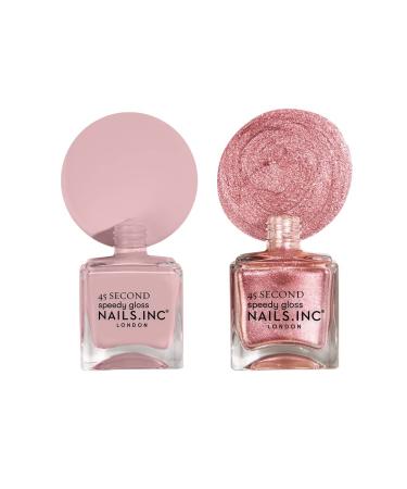 Nails.INC Speedy Does It Nail Polish Duo - Fast-drying Nail Colors for Quick Manicures - Buy Online on GoSupps.com