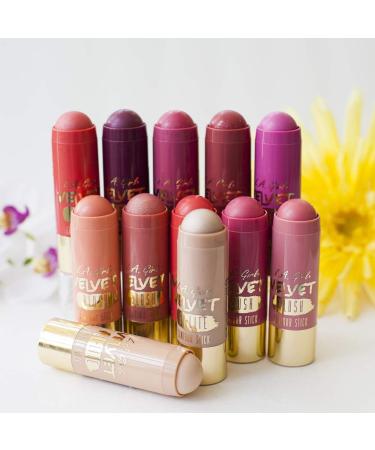 (3 Pack) L.A. GIRL Velvet Contour Stick - Brazen Bronzer Brazen 0.2 Ounce (Pack of 3) - Buy Online on GoSupps.com