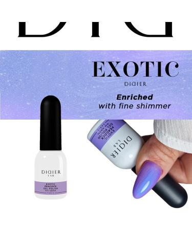 Didier Lab - Premium Gel Nail Polish Exotic - Peacock - Gel Nail Varnish - Nail Art - Long-Lasting High Gloss Wear - Easy to Apply - Gel Nails - Rich Pigment - UV/LED - Chip Resistant - Buy Online on GoSupps.com