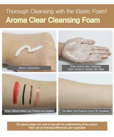 IASO Aroma Clear Cleansing Foam 5.3oz - Best Facial Cleanser Cream for Clear Skin | Shop Internationally - Buy Online on GoSupps.com