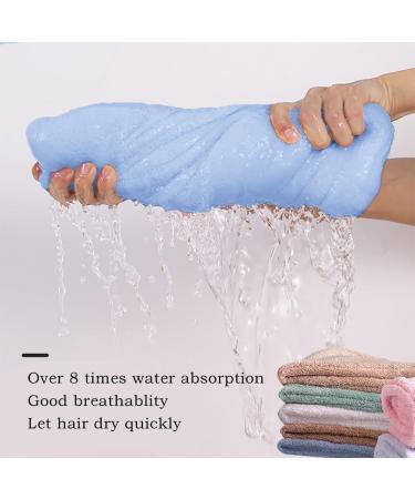 Buy 2 Packs Microfiber Hair Drying Towels - Turbans for Women | Fast International Shipping - Buy Online on GoSupps.com