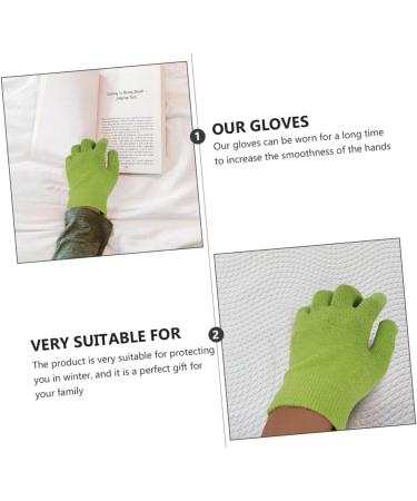 Beaupretty 4 Pairs moisturizing Gloves Gel Gloves Dead Skin Gloves Gloves Makeup Remover Gloves Hand Gloves Touch Screen Gloves Moisturizing Repair Gloves Miss Silica Gel face Skin Gel - Buy Online on GoSupps.com