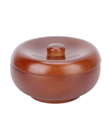 Premium Dustproof & Waterproof Wooden Shaving Soap Bowl with Lid Ideal for Cream Shaving | International Shipping Available - Buy Online on GoSupps.com