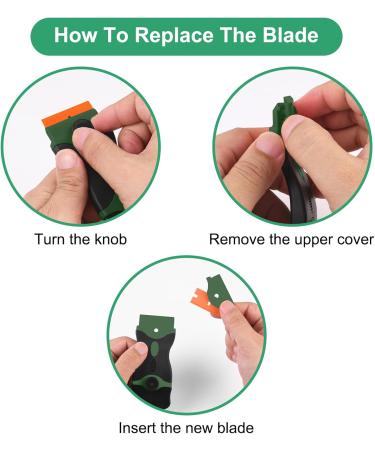 Flintronic Ceramic Hob Scraper Set - 20 Stainless Steel & Plastic Blades for Kitchen Oven Glass Ceramic Cleaning - Buy Online on GoSupps.com