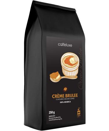 Caffeluxe Medium Roast Flavoured Ground Coffee Beans 100% Arabica Filter Coffee - Irish Cream Caramel Toffee & Cr me Br l e - 3x 250g - Buy Online on GoSupps.com