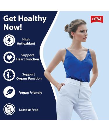  FITN FiTNE Coffee with coenzyme Q-10 + L-carnitine 50g Instant Black Coffee Zero Sugar - Buy Online on GoSupps.com