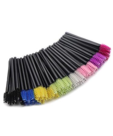 400 Pack Mini Disposable Mascara Wands for Eyelash Extensions - Bulk Set in 8 Colors - Buy Online on GoSupps.com