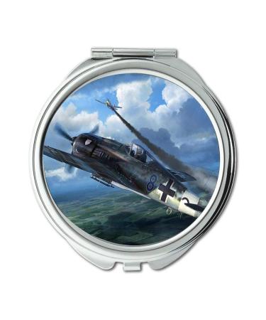 World war aircraft Mirror makeup mirror rafale c fighter pocket mirror portable mirror