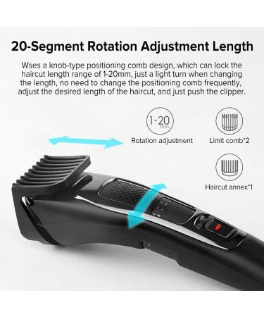 Buy Professional Cordless Electric Trimmer for Men - Rechargeable Hair Clippers for Barbers | International Shipping Available - Buy Online on GoSupps.com