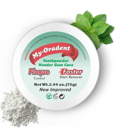 Remineralizing Tooth Powder Natural Whitening Oral Care SLS & Fluoride Free Strengthens Teeth & Gums Fresh Breath Daily Use