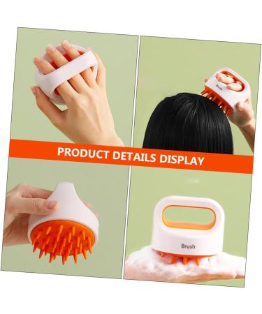 Fomiyes 2-in-1 Shampoo Massage Brush - Scalp Cleaner & Shower Tool for Healthy Hair - Anti-Scaly Tub Washer - Multi-functional Bathroom Brush - Buy Online on GoSupps.com