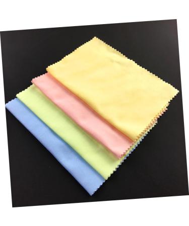 OSALADI 100pcs Microfibre Eyeglass Cleaning Cloth - Multi-Purpose Screen Cleaner 13x13cm Perfect for Glasses & Screens - Buy Online on GoSupps.com