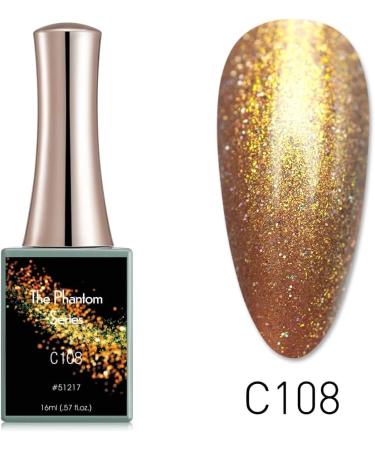 Thread Shell Nail Gel Polish 16ML Venalisa Nail Varnish Pearl Shell Semi Permanent Soak Off UV Diamond Tempered Top Coat - (Color: 161 Black 7.3ml) - Buy Online on GoSupps.com