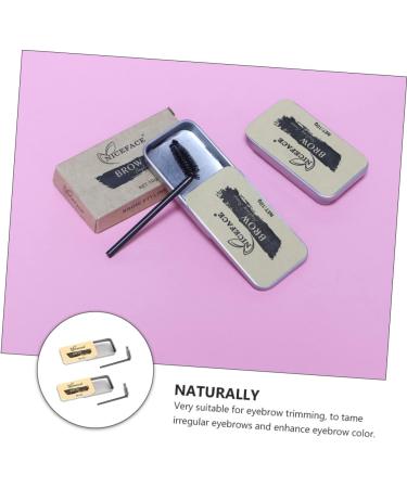 VINTORKY 2 Sets Eyebrow Soap Brow Shaping Woman Brow Soap Eyebrow Cream Eyebrow Styling Cream Gel Texture - Buy Online on GoSupps.com