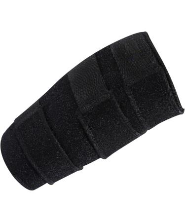 Durable Calf Compression Support Sleeve - 1PC Black Shin Rail for Wrestling & Muscle Support | 56 x 28 cm International Shipping Available - Buy Online on GoSupps.com