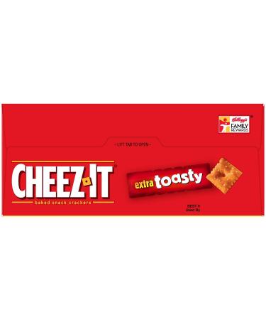 Cheez-It EXTRA TOASTY Baked Snack Crackers 12.4oz - 4 Pack - New Flavor! - Buy Online on GoSupps.com