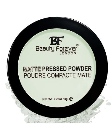 Beauty Forever Matte Pressed Powder Oil Free & Lightweight 8gms (14 Mint Green)