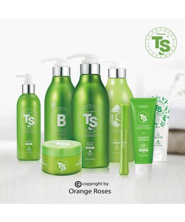 Premium TS Hair Loss Prevention Shampoo 500ml + 100ml - Made in Korea by TS Shampoo | Includes 2 Travel Pouches - Buy Online on GoSupps.com