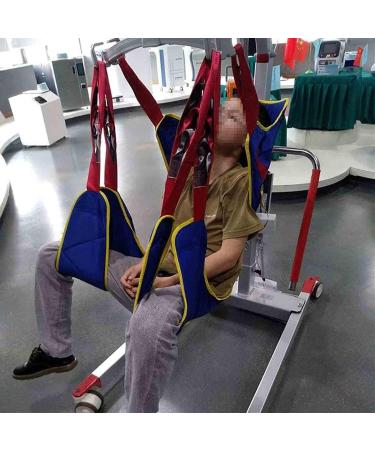 Toileting Sling Patient Lifter Adjustable Height to The Medical Lift Equipment Bariatric Handicap Lift for Nursing Elderly Disabled - Buy Online on GoSupps.com