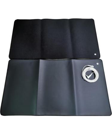 Esde Earthmatt Grounding Cord Set | Desk & Floor Pad for Improved Sleep & Wellness | Indoor Connection to Earth - Buy Online on GoSupps.com