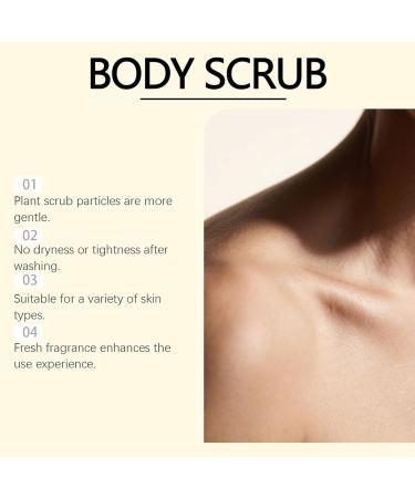  Jingmiger Body Scrub | 100g Soothing Moisturizing Personal Care Shower Gel for Bathroom Shower Daily Cleaning Travel Home Bath Time Personal Hygiene Holiday Pre-Shave - Buy Online on GoSupps.com