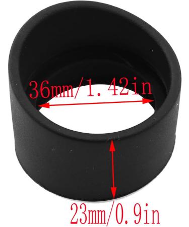 FMHXG 1 Pair Black Rubber Eyepiece Covers for 32-36mm Stereo Microscope - Eye Shields for Eye Protection - Buy Online on GoSupps.com