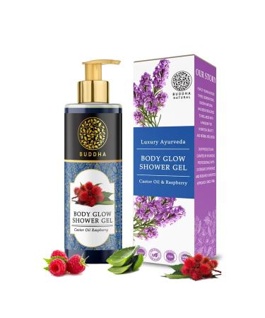 Skin Glow Shower Gel - Ayush Certified - Chemical Free Moisturizing Shower Gel (200.00 G (Pack Of 1) Purple)