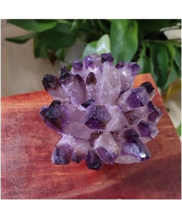 Natural Amethyst Cluster raw Stones geode Reiki Quartz Crystal Minerals Gemstone Remove Negative yuebang Reiki Crystal Stone (Size : 300-400g) - Buy Online on GoSupps.com