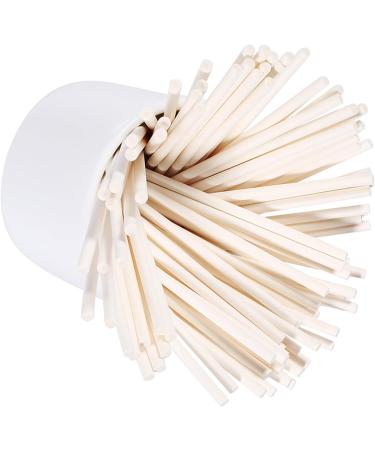  Pissente ColorfulSticks 100pcs Cake Sticks for Sweets Sweet Chocolate DIY Craft (White) - Buy Online on GoSupps.com
