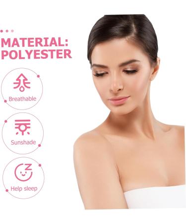 minkissy Lace Flower Eye Mask Breathable Eye Cover Cold Compress Eye Masks Lithe Eye Protector Ice Compress Eye Masks Elastic Eye Cover Sleeping Eye Facial Mask Polyester Sleepy Eyes Travel 22x9x0.8cm Black - Buy Online on GoSupps.com