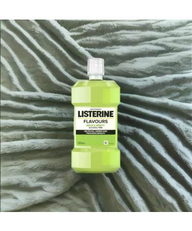 Buy Listerine Mouthwash Mint 500ml - Refreshing Flavor & Germ Protection | Fast International Shipping - Buy Online on GoSupps.com