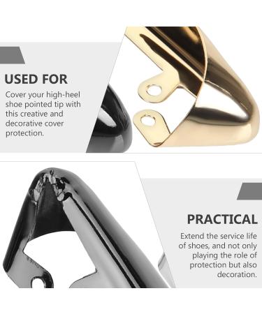 VALICLUD Metal High Heel Protector - 6pcs Durable Toe Caps for Shoe Protection Repair & Decoration - Buy Online on GoSupps.com