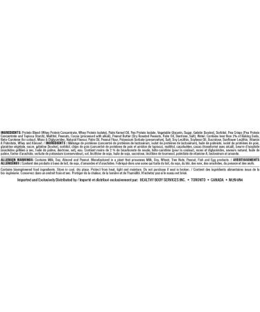 Allmax HexaPro Protein Bar Chocolate Chip Cookie with 20g Protein and with only 4g Sugar Snacking for High in Protein Diets or post workout diets 54g (12 Count) - Buy Online on GoSupps.com